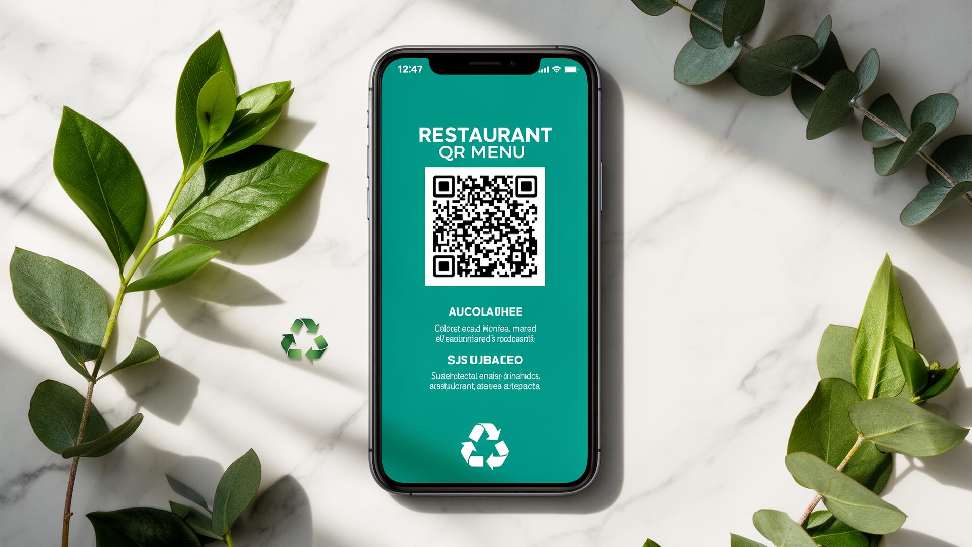 Sustainability and Digital Menus